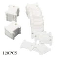 Wholesale 120 Pieces Plastic Floss Bobbins for Embroidery Floss