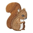 thumbnail image 1 of Baby Squirrel, Animals, Embroidered, Iron on Patch, 1 of 3