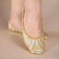thumbnail image 1 of Wholesale Ballet Shoes For Girls Basic Sequin PU Half Sole Stretch Slip-on Women's Lyrical Dance Shoe Soft Belly Dancing Shoes, 1 of 6