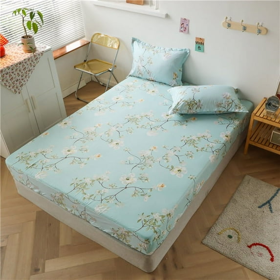 Wholesale Breathable Fitted Sheet Bedspread Microfiber Mattress Cover Bedspread Dustproof Mattress Cover Fully Surrounded by Simmons