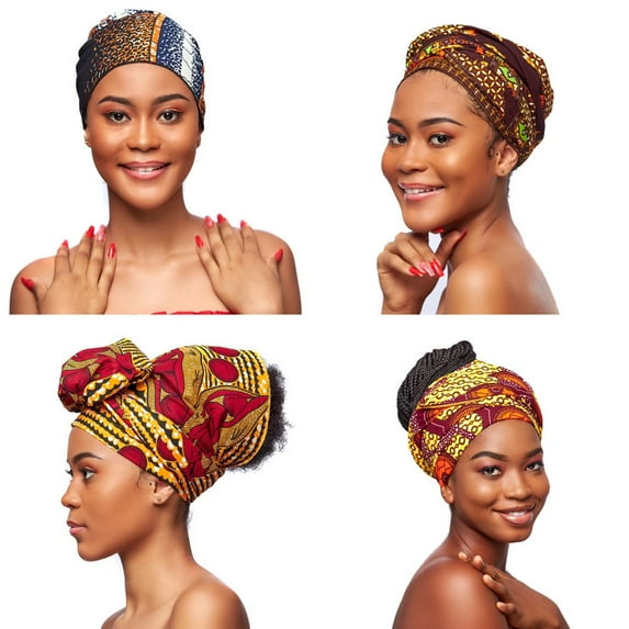 Wholesale (Bulk) Ankara/Bogolan/Kente Headwrap Large- "70*20" Inches