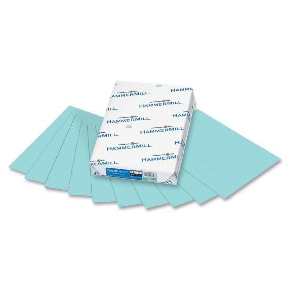 Wholesale CASE of 25 - Hammermill Fore DP Colors Copy Paper-Colored Copy Paper, 20Lb, 8-1/2x11, 500/RM, Turquoise