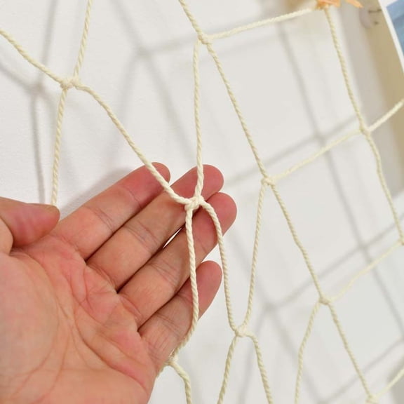 Wholesale Cotton Rope Fishing Net Decor for Wall Hanging Photos Background