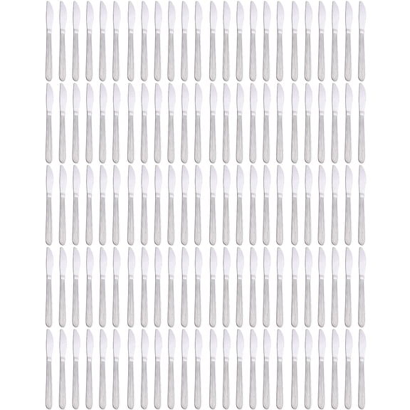 Wholesale Dinner Forks, Spoons & Dinner Knives Set, Food Grade Stainless Steel Silverware Set, Mirror Polished, Flatware Set (120-Pack Dinner Knives)