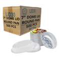 thumbnail image 1 of Wholesale: Durable Dome Lids for 7-Inch Aluminum Round Pans – Perfect Fit and Secure Seal: 1000CT, 1 of 5
