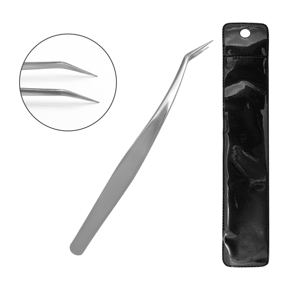 Wholesale Eyelash Extension Tweezers Private Label for Perfect Grip to Lashes Volume Lash Tweezers Custom Packaging Box