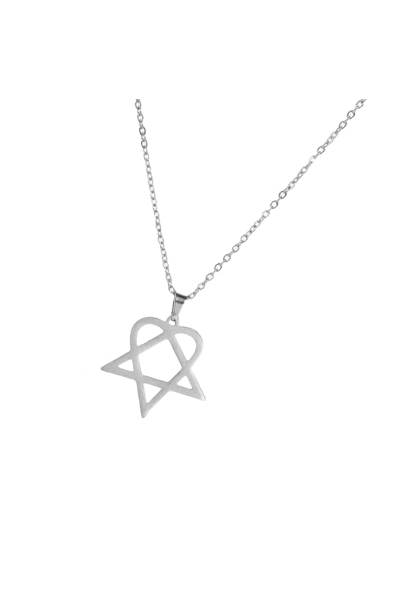 Wholesale Geometric Star Shape Necklaces Stainless Steel Trendy Jewelry