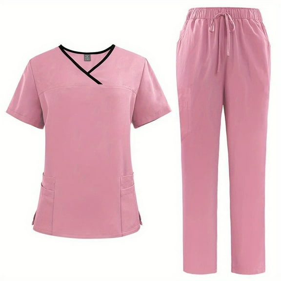 Wholesale Hand Washing Clothes Split Set Short-sleeved Hand Washing Clothes Female Dental Clinic Doctormedical Work Uniforms