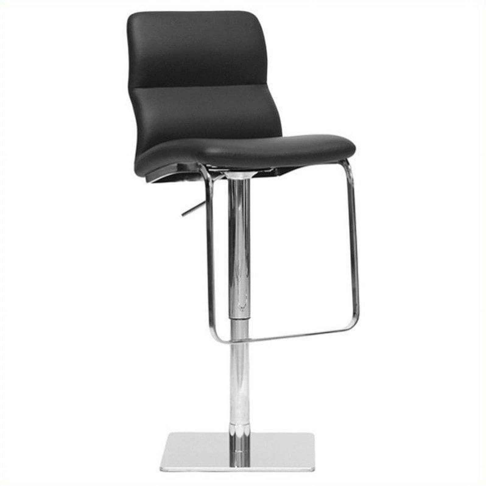 Wholesale Interiors Baxton Studio Adjustable Height Swivel Bar Stool ...