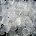 thumbnail image 1 of Wholesale Lot 100pc Clear Tattoo Ink Caps Size 9,12,15, 1 of 1