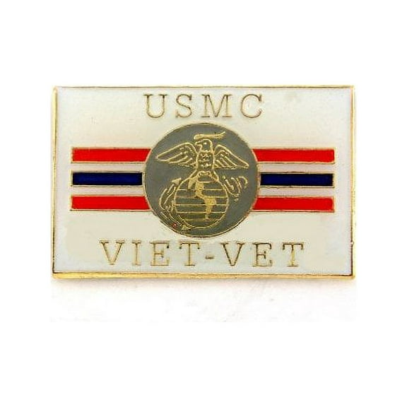 Wholesale Lot Of 12 USMC Vietnam Veteran Lapel Hat Pin Marines Army Navy PPM736