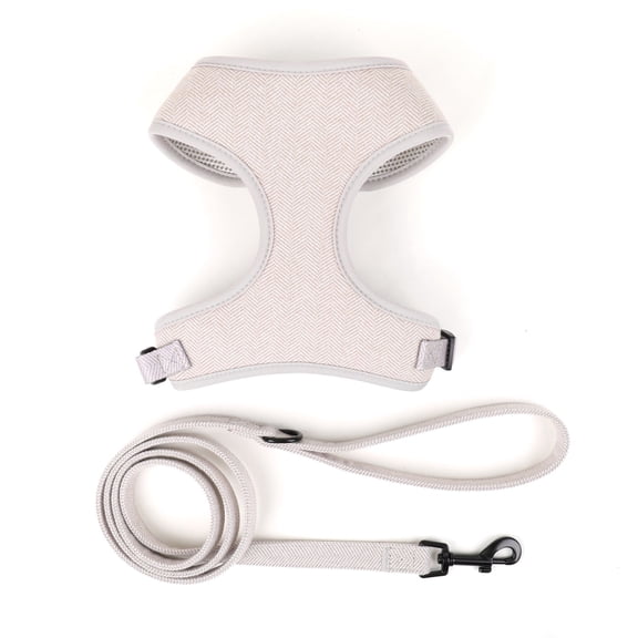 Wholesale Manufacturers Luxury Custom Logo Personalized No Pull Twill Pet Dog Harness Leash Lead Collars Set Pet Supplies