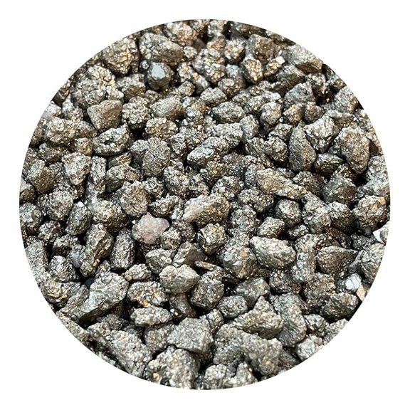 Wholesale Natural Semi Tumbled Pyrite Gemstone Chips, Crushed Mini Crystals, Undrilled Crystal Chips (Pyrite, 3 Pounds)