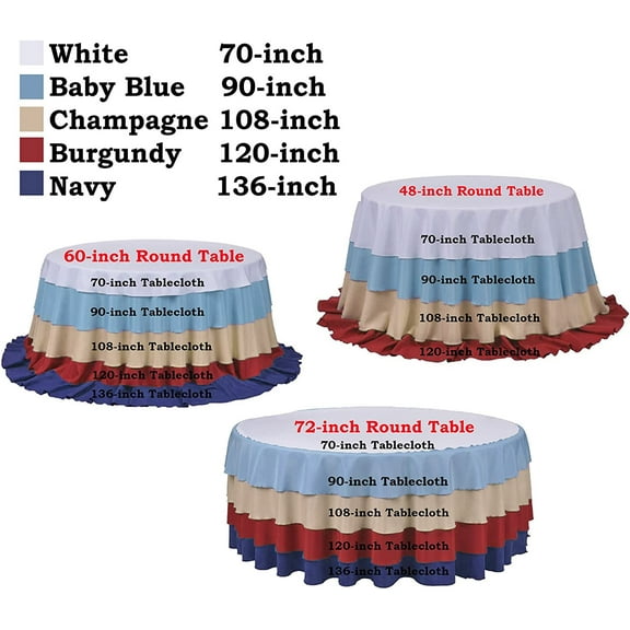 Wholesale Premium Table Cover Sparkly Sequin Round Tablecloth for Wedding Banquet Party Home - Red