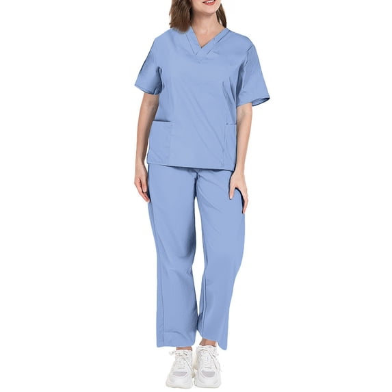 Wholesale Price Doctor Nurse Nurse Scrubs Sets High-Quality Scrubs Women Works Nurses Uniform Wholesale Operating Room Medical Uniform