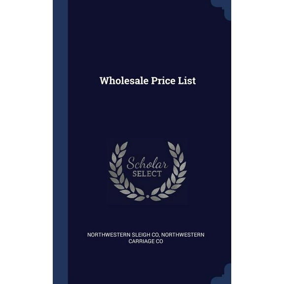 Wholesale Price List