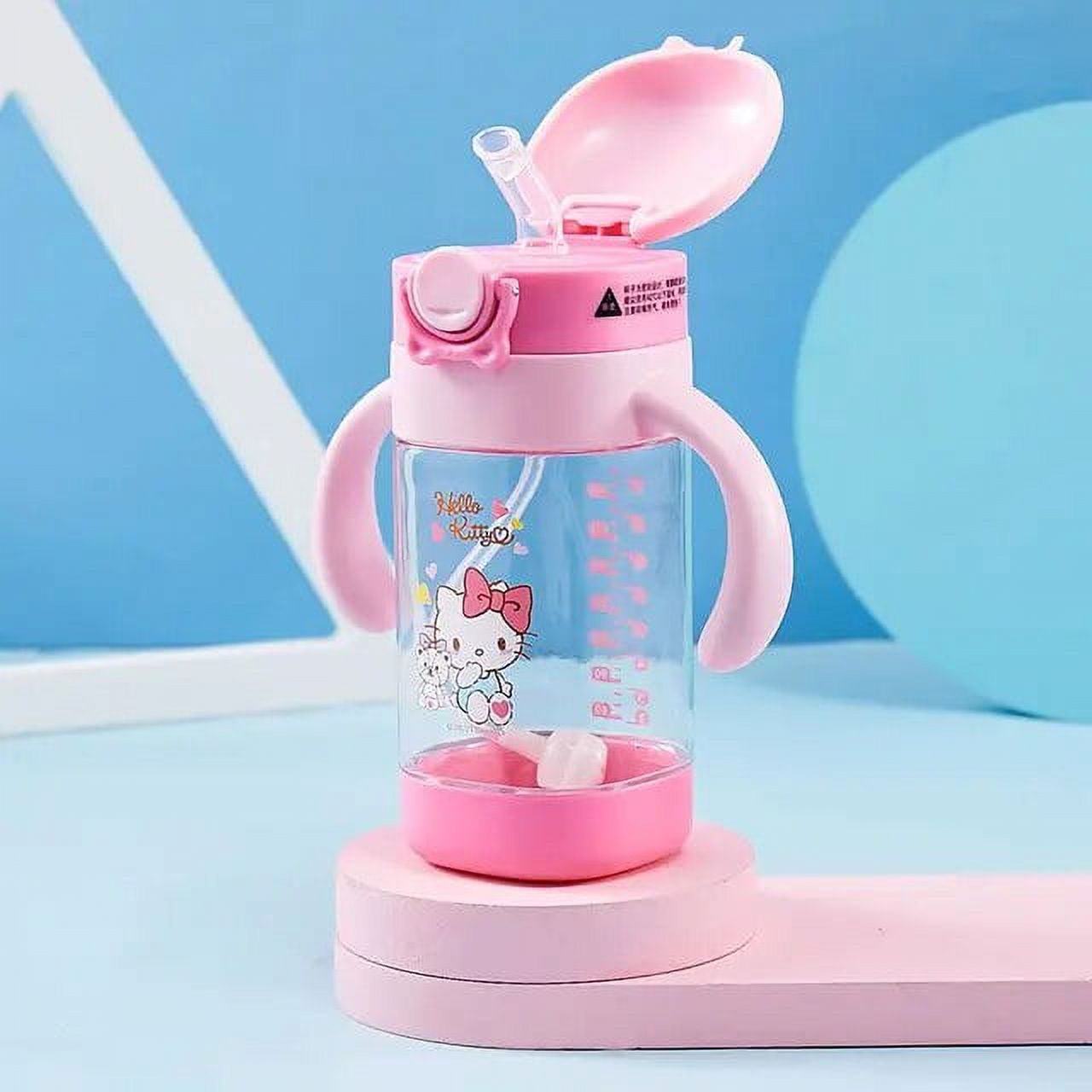 Wholesale Sanrioed Series Hello Kitty Cartoon Figure Kids Cup Straw Cup
