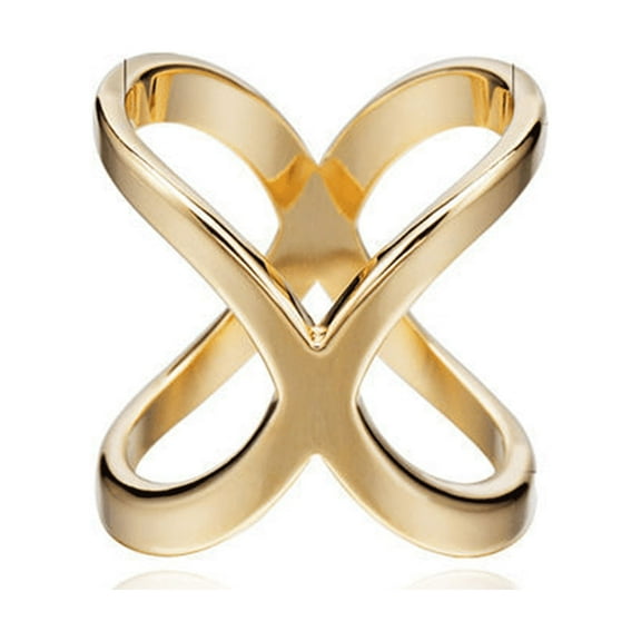 Wholesale Scarf Ring Clip Holder Silk Scarves Brooch Women X Shape Pins Cross Scarf Buckle