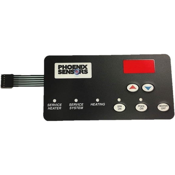Wholesale Sensors Compatible Replacement for Pentair 42002-0029Z Switch Membrane Compatible with Sta-Rite Max-E-Therm Pool and Spa Heater Electrical Systems 12 Month Warranty