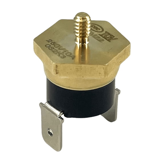 Wholesale Sensors Replacement for American Volt Electric Radiator Fan Thermostat Temperature Switch with Thread-In Brass Probe (1/8" NPT, 180'F On - 165'F Off) 12 Month Warranty