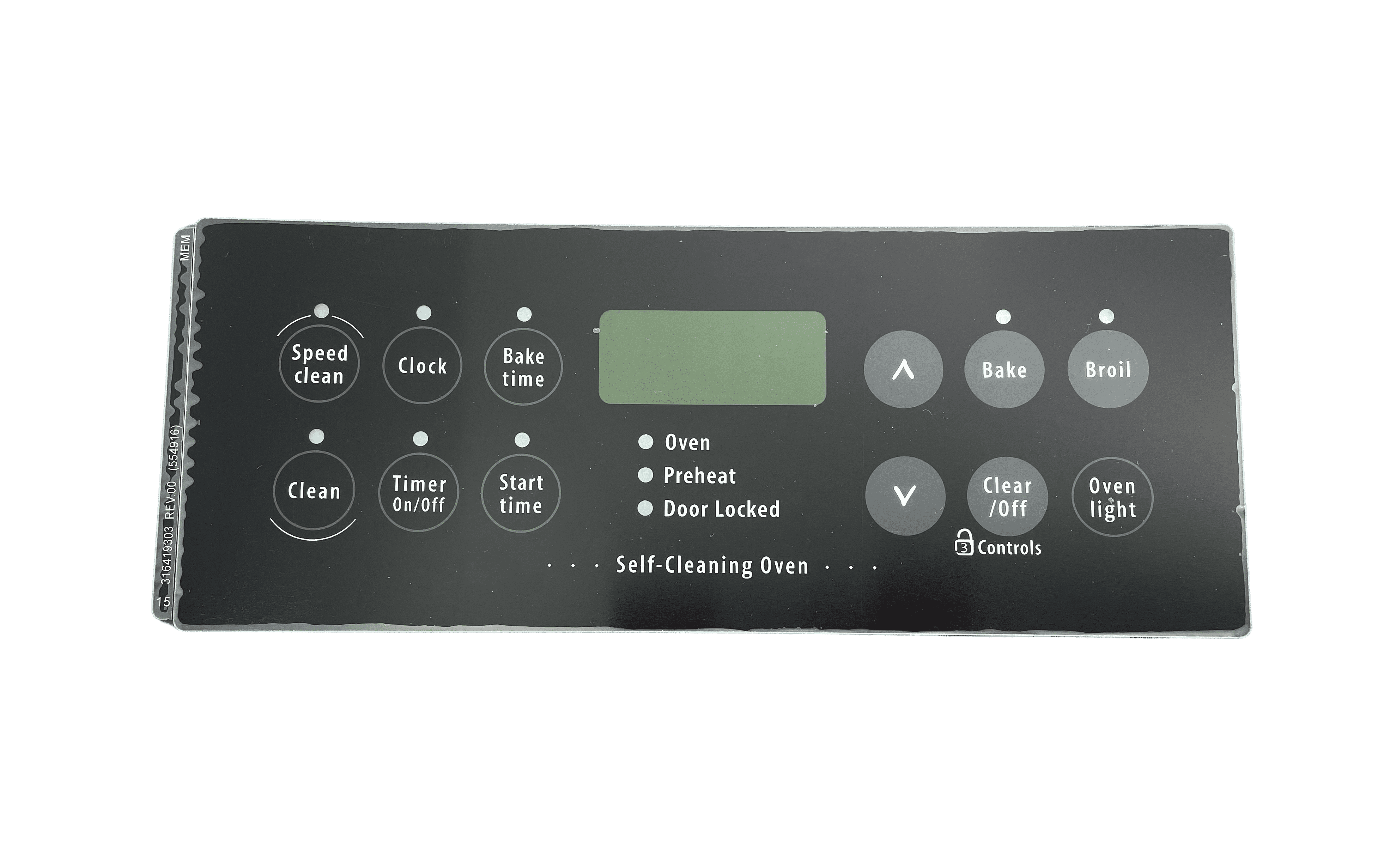 Wholesale Sensors Replacement for 316419303 Frigidaire Range/Stove/Oven Touchpad Overlay 12 Month Warranty