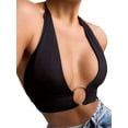 thumbnail image 1 of Wholesale Summer Vest for Women: Stylish Navel-Exposing Top for Versatile Fashion Black M, 1 of 7