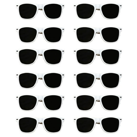 Wholesale Sunglasses for Resale Bulk Multipack 48 Pack WHITE Sunglasses Weddings