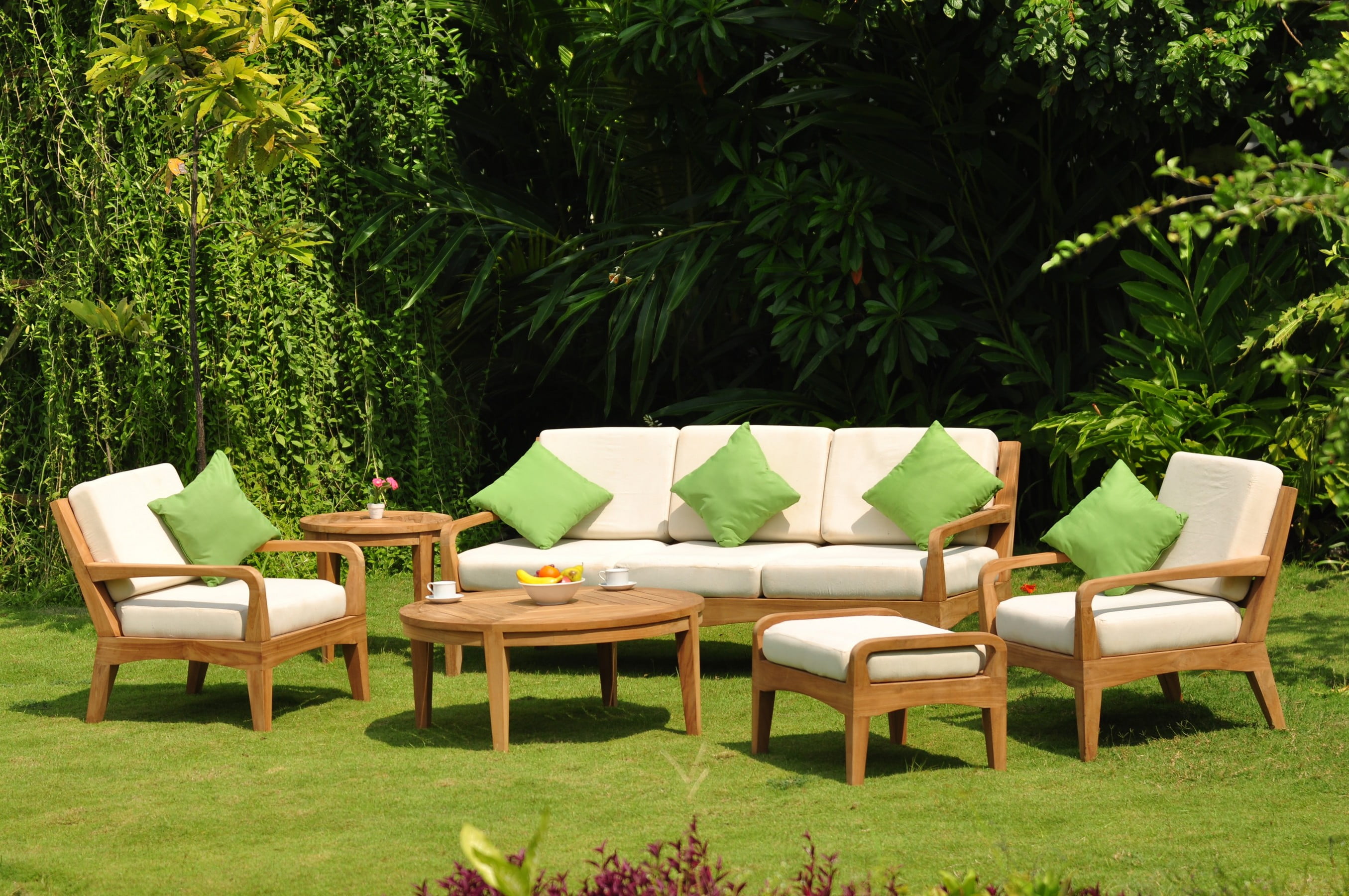 Wholesale Grade-A Teak Outdoor Patio 6-Piece Sofa Togo Ubuy