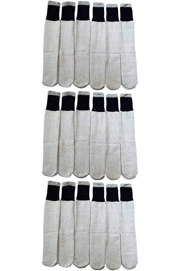 Wholesale Womens Full Cushion Thermal Tube Socks, Cold Resistant (18, 10-13)