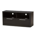 thumbnail image 1 of Wholesale interiors 2-Drawer TV Stand, Espresso Brown, 1 of 7
