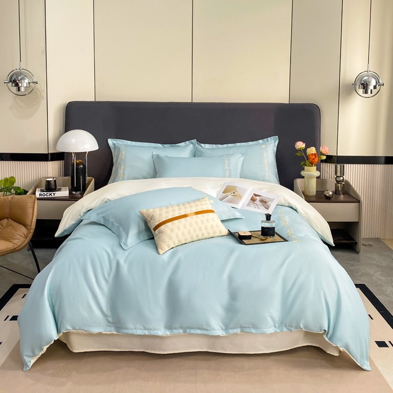 Wholesale light luxury long-staple cotton four-piece set with 