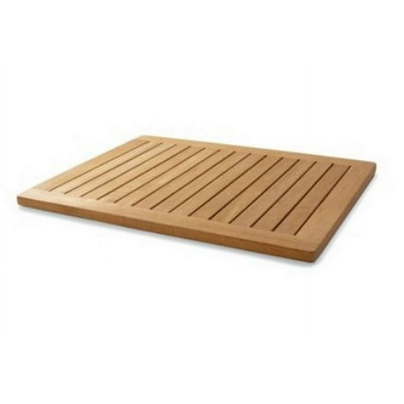 WholesaleTeak Grade A Teak Wood Extra Large (XL) 36"x24" Door / Shower/ Spa / Bath Floor Mat #WMAXXLFM