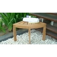 thumbnail image 1 of WholesaleTeak Outdoor Patio Grade-A All Teak Wood Corner Seat Shower Bench / Stool #WMAXCSAT, 1 of 3