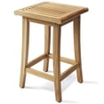 thumbnail image 1 of WholesaleTeak Outdoor Patio Grade A Teak Wood Giva Bar Stool / Chair #WMBRBLS, 1 of 2
