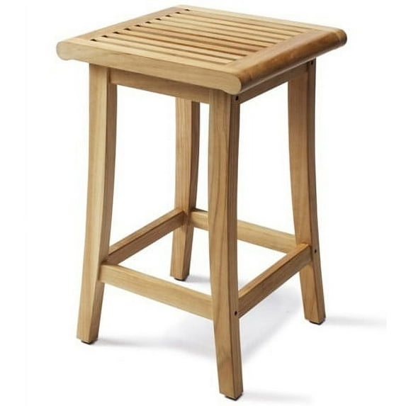 WholesaleTeak Outdoor Patio Grade A Teak Wood Giva Bar Stool / Chair #WMBRBLS