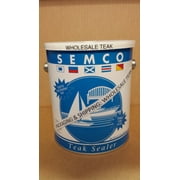 WholesaleTeak Semco Teak Wood Sealer Waterproofing Sealant Protector (1 Gallon) - Honey Tone Finish #WMAXSMH