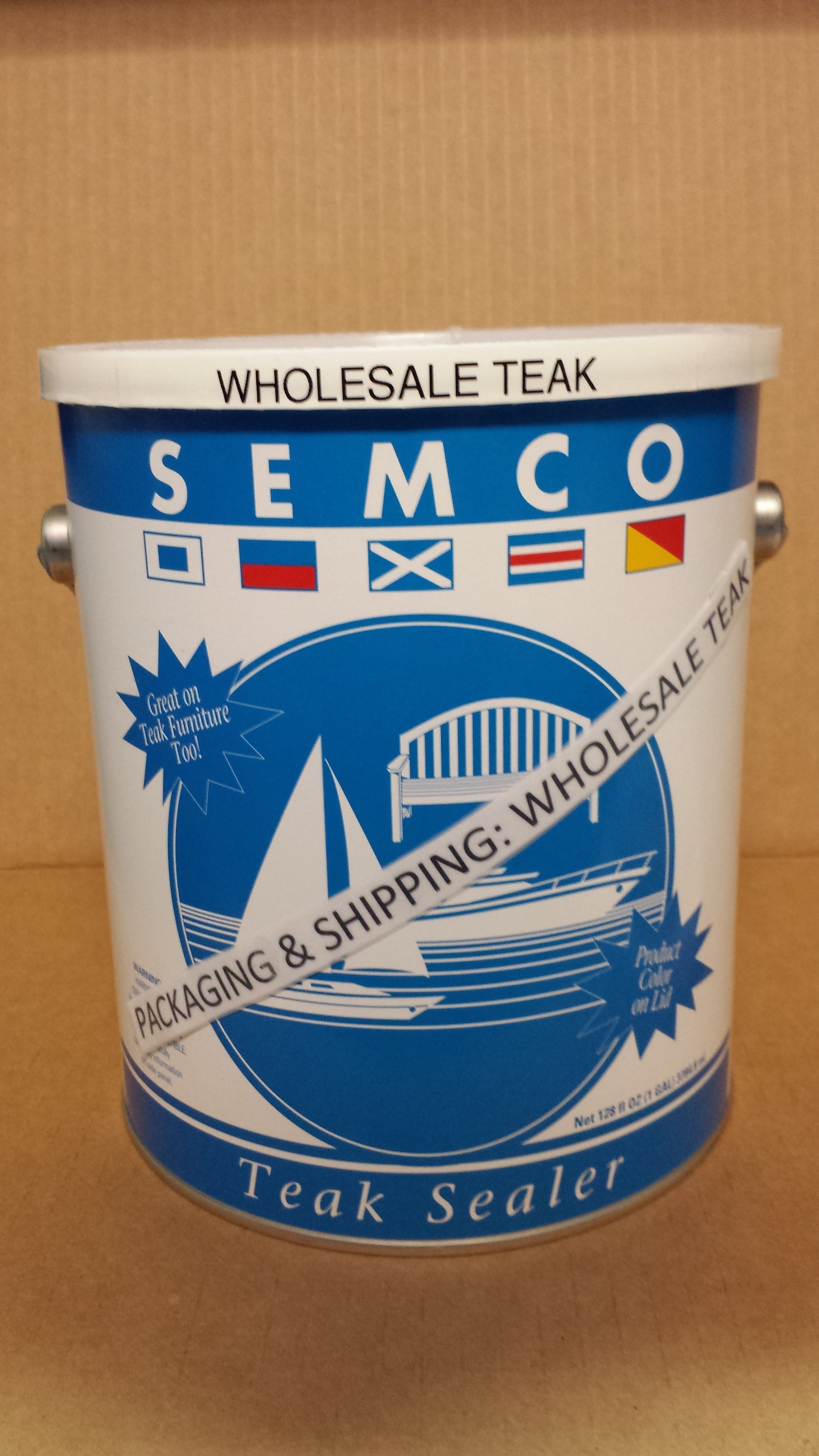 SEMCO Teak Sealer & Protector - Honeytone Quart For Wood Treatment & Preservation
