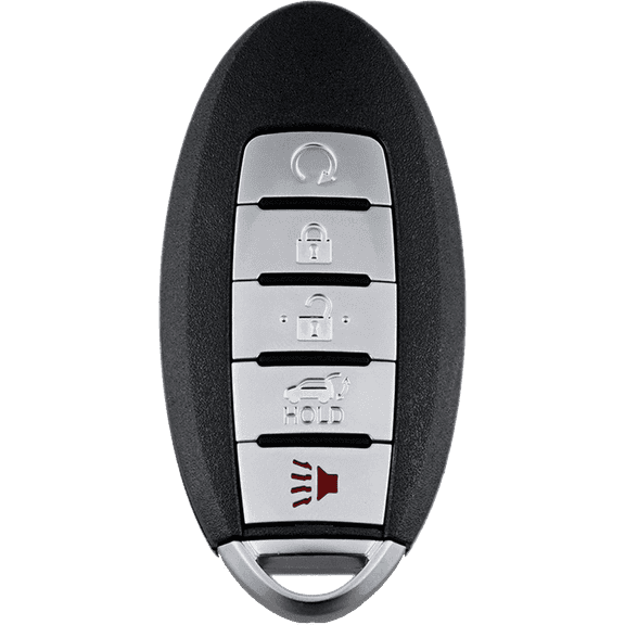 Wholesalekey Replacement for 2013 - 2016 Nissan KR5S180144014 5 Buttons Remote Key Fob 433MHz