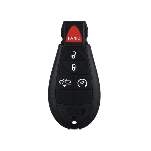 Wholesalekey Replacement for 2013 - 2019 Dodge Ram GQ4-53T 5 Buttons Remote Key Fob 433MHz