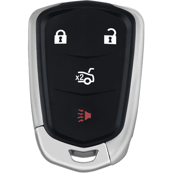 Wholesalekey Replacement for 2014 - 2019 Cadillac HYQ2AB 4 Buttons Remote Key Fob 315MHz