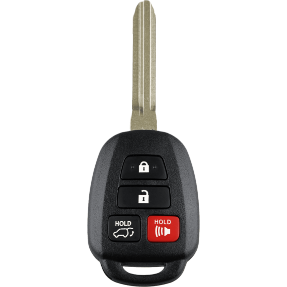 Wholesalekey Replacement for 2015 - 2018 Toyota HYQ12BDM 4 Buttons Remote Key Fob 314MHz