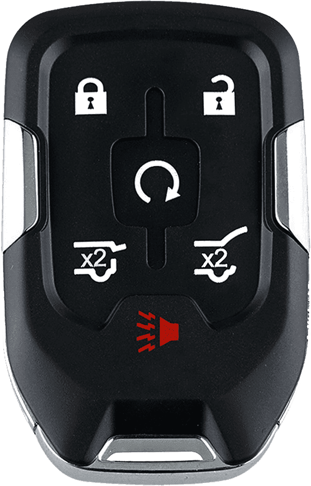 Wholesalekey Replacement for 2015 - 2020 GMC Chevrolet HYQ1AA 6 Buttons Remote Key Fob 315MHz