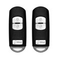 thumbnail image 1 of Wholesalekey Replacement for 2016 - 2020 Mazda WAZSKE13D02 4 Buttons Remote Key Fob 315MHz,2 Pack, 1 of 6