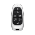 thumbnail image 1 of Wholesalekey Replacement for 2021-2022 Hyundai TQ8-FOB-4F28 7 Buttons Remote Key Fob 434MHz, 1 of 6