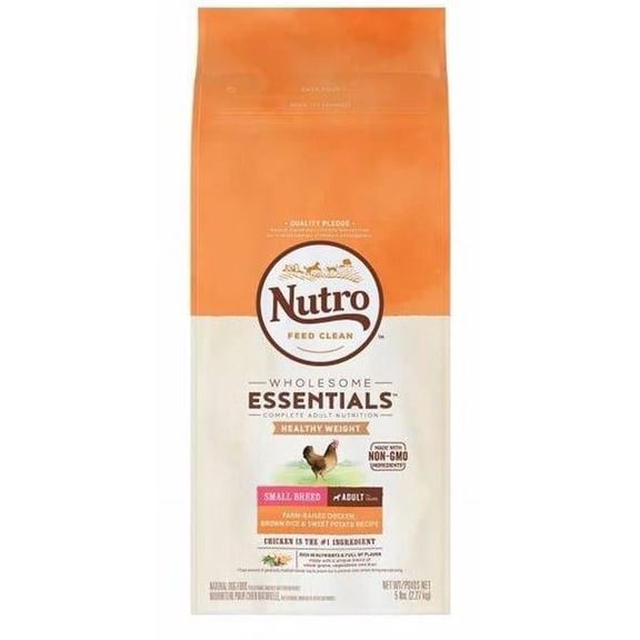 Wholesome Essentials Chicken Brown Rice & Sweet Potato Small Breed Senior - Brown - 5.3 lbs