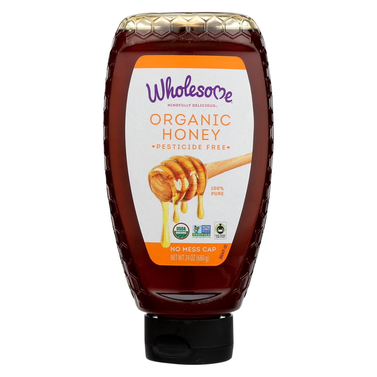 Wholesome! Honey, Organic, 24 Oz.