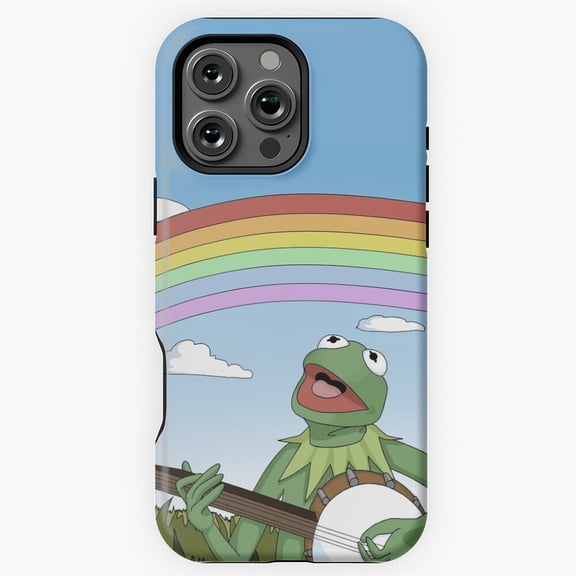 Wholesome Kermit Frog Meme Phone Case for iPhone 16 15 14 13 12 11 Pro Max M891205