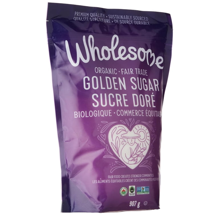 Wholesome Organic Evaporated Cane Sugar, 32 oz - Walmart.com