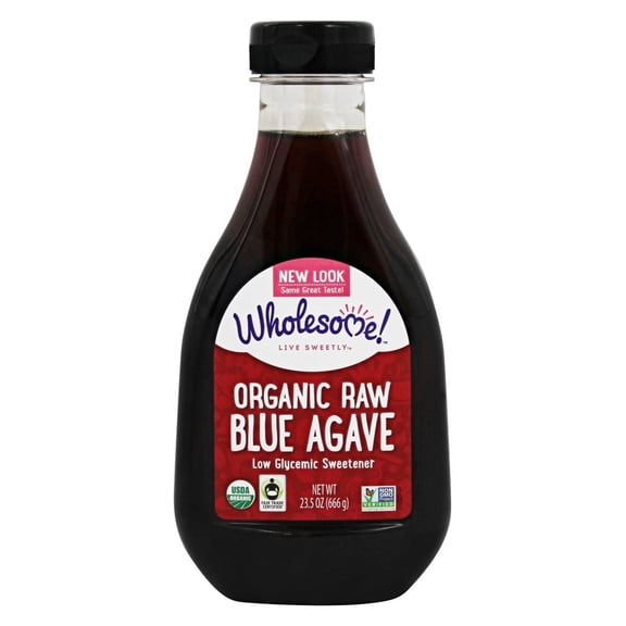 Wholesome Organic Fair Trade Raw Blue Agave, 23.5 oz