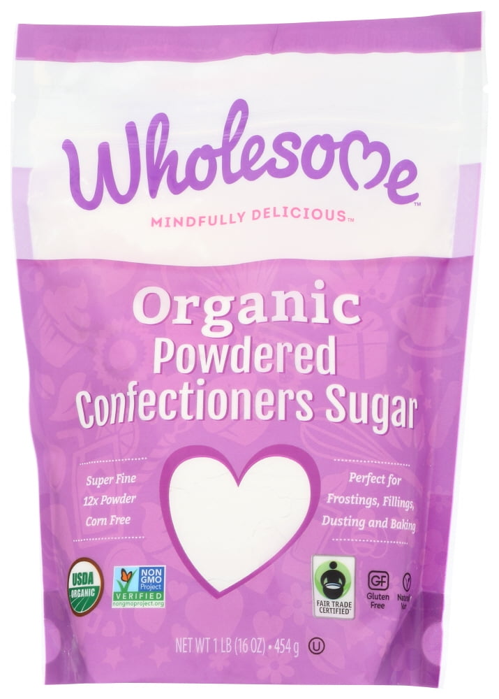 Wholesome Sweeteners Organic Powdered Sugar 1 Pound
